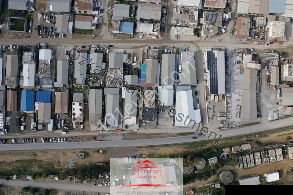 A Place of Business for Sale in the Organized Industrial Zone of Famagusta from Ozkaraman ** 