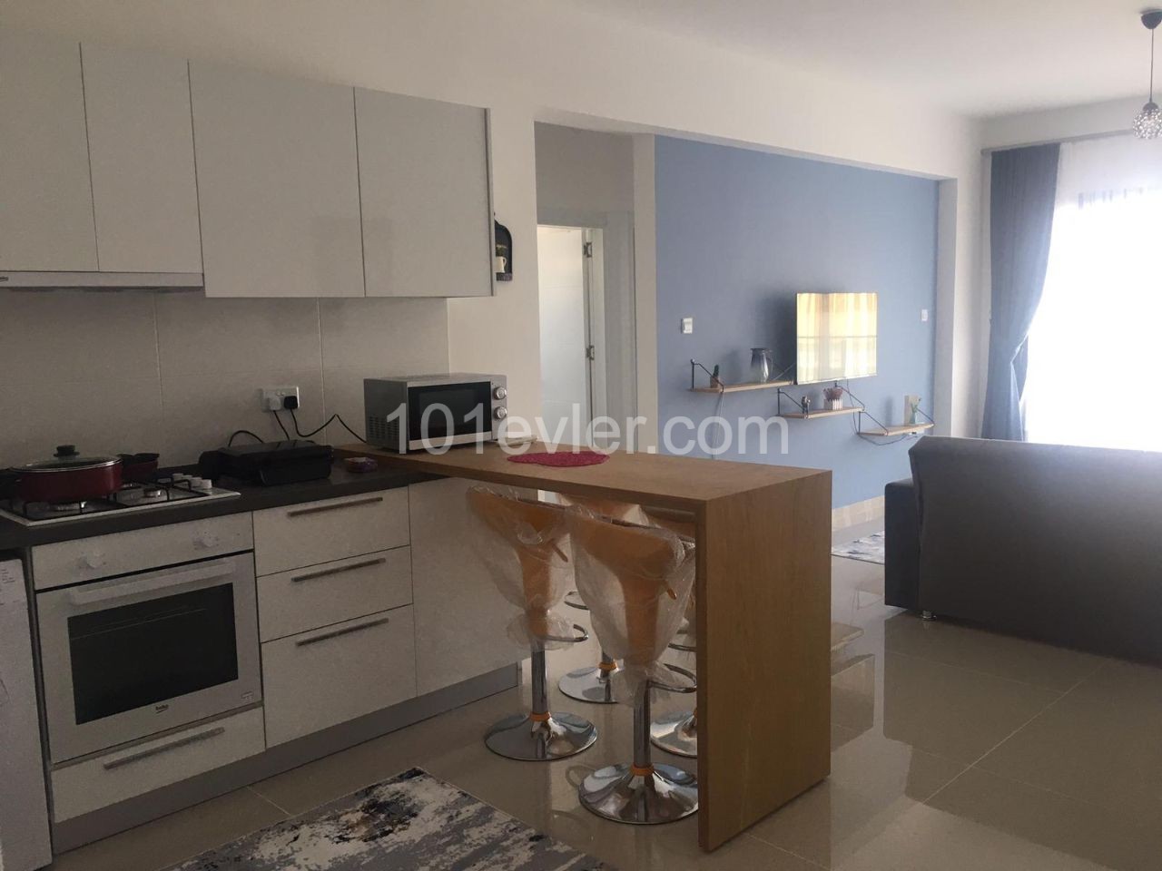 Brand new 1+1 flat in Caesar resort with sea and pool view from ÖZKARAMAN