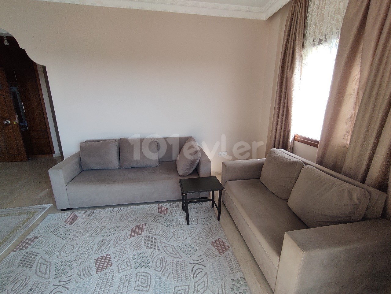 (ANNUAL PAYMENT) 3+1 Flat for Rent in Gulseren with Sea Viewaman