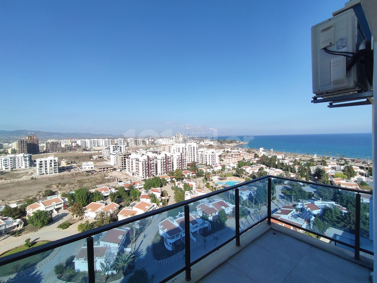 1+0 Flat for Sale with Unique View in Iskele Long Beach from Özkaraman