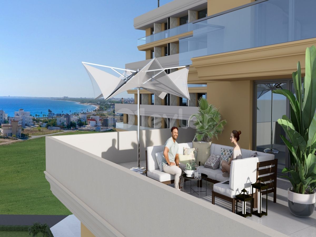 Luxury Residence Project 200 Meters From The Beach in Iskele from ÖZKARAMAN With Installments Up To 42 Months