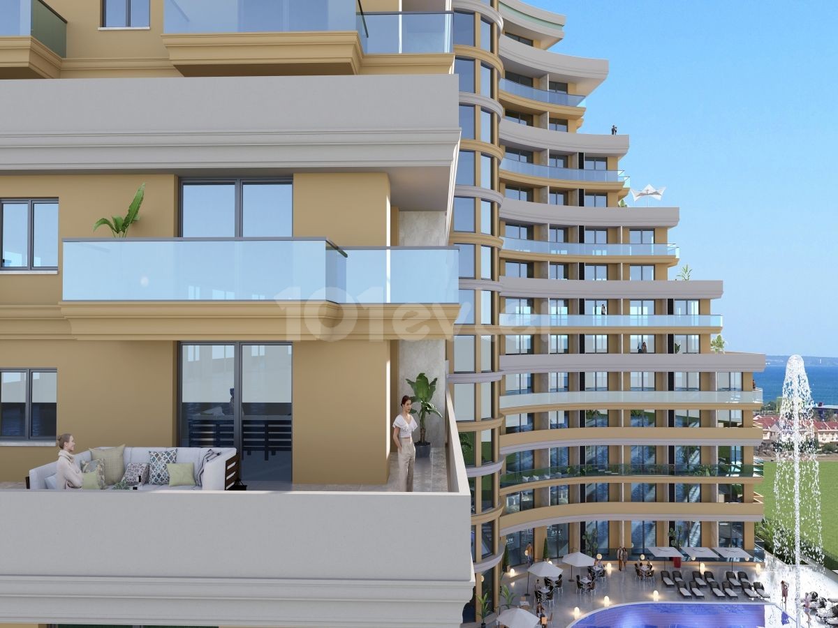 Luxury Residence Project 200 Meters From The Beach in Iskele from ÖZKARAMAN With Installments Up To 42 Months