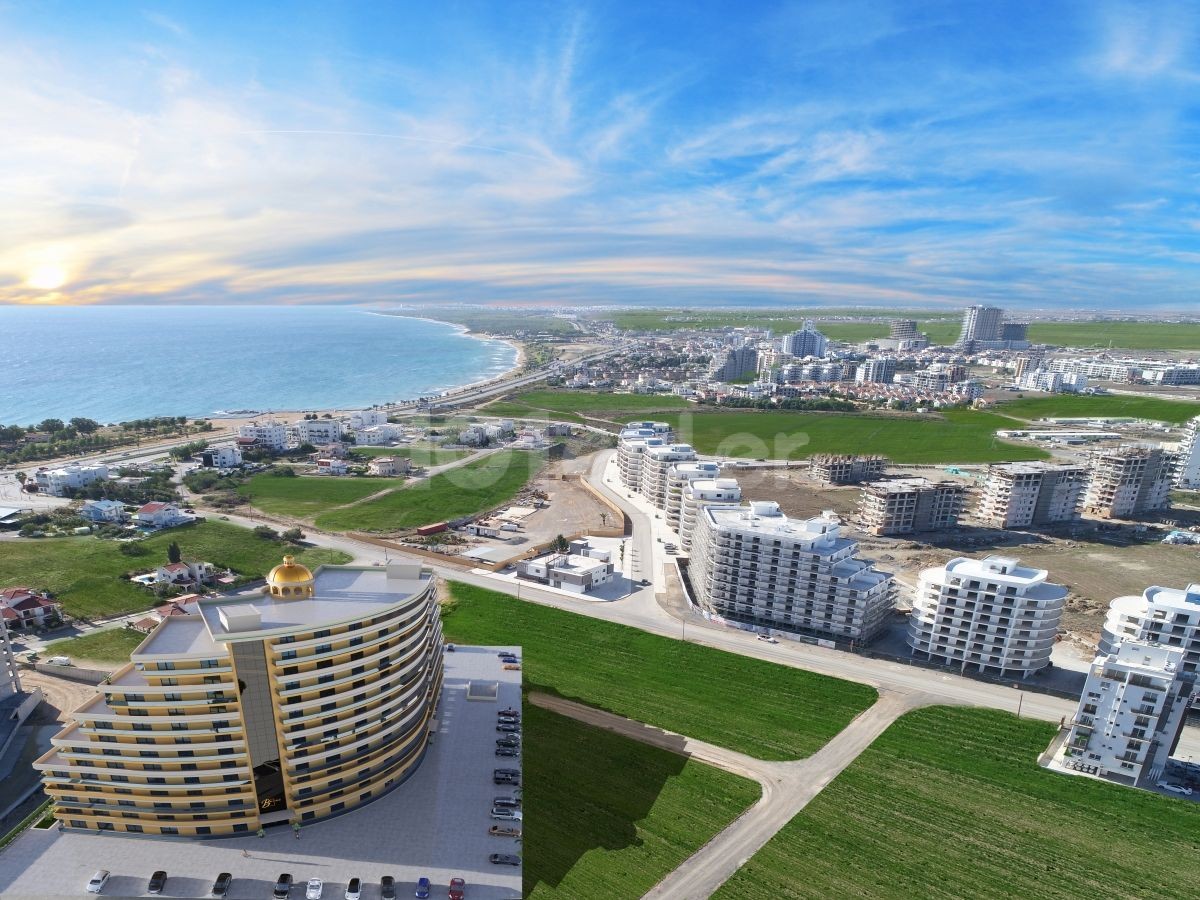 Luxusresidenzprojekt 200 Meter vom Strand in Iskele von ÖZKARAMAN mit Raten bis zu 42 Monaten