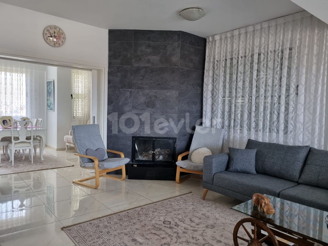 3+1 Penthouse zur Miete in Yenibogazici Region von Ozkaraman