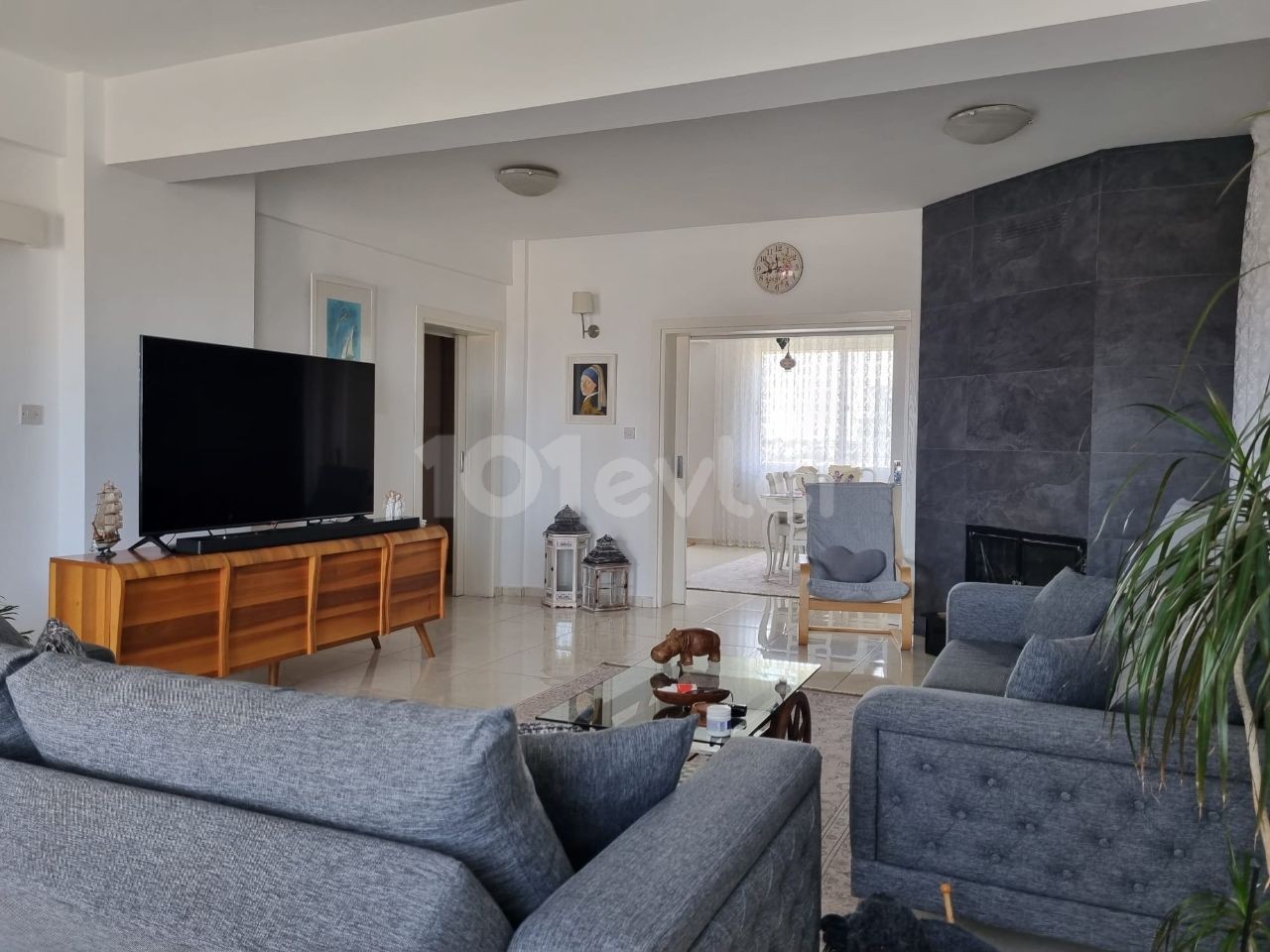 3+1 Penthouse zur Miete in Yenibogazici Region von Ozkaraman