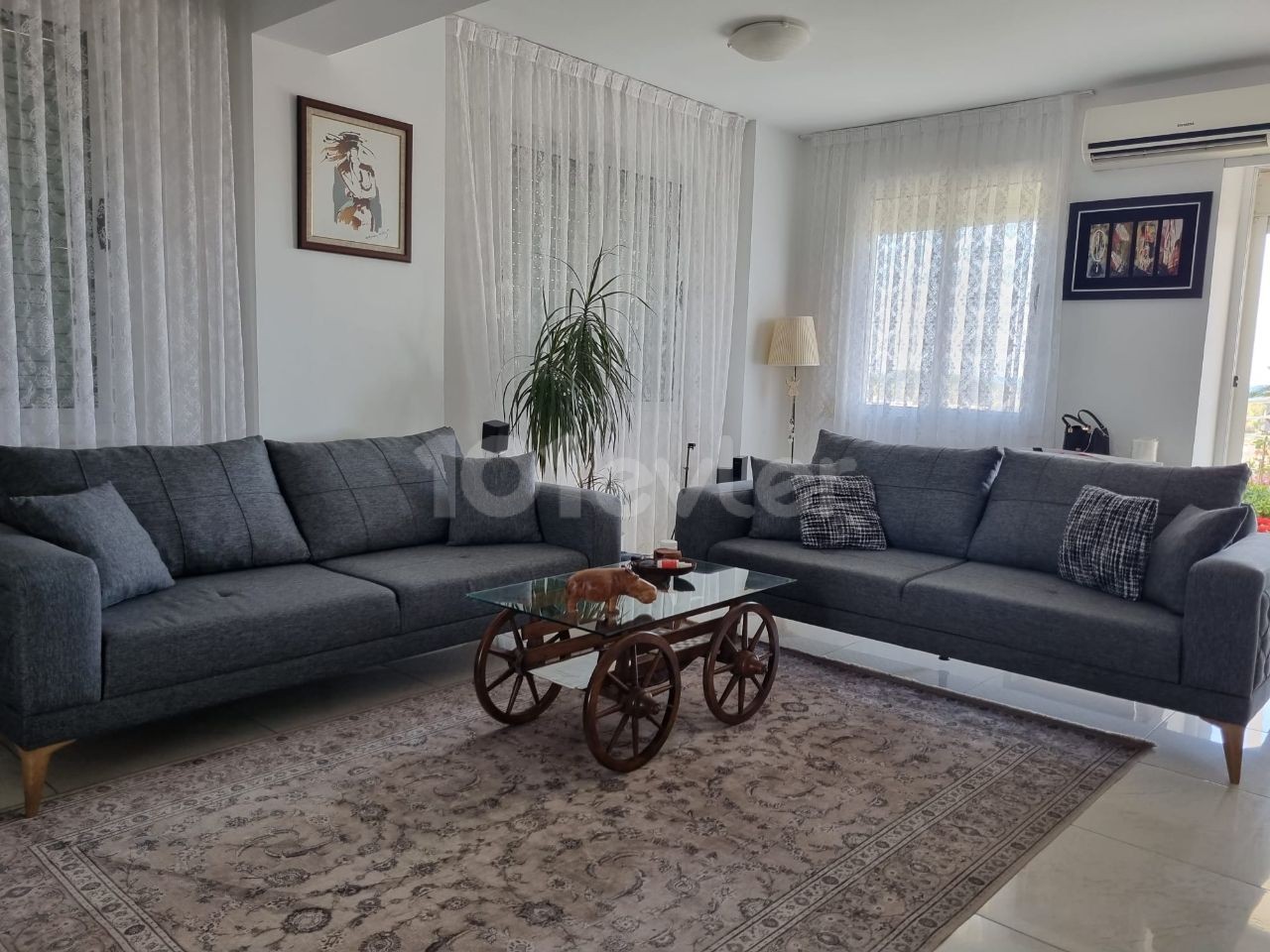 3+1 Penthouse zur Miete in Yenibogazici Region von Ozkaraman