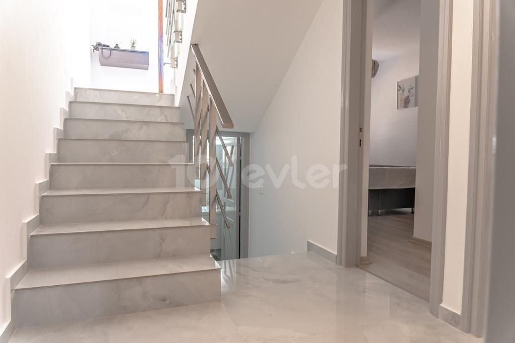 3+1 Villa for Rent in İskele Boğaz