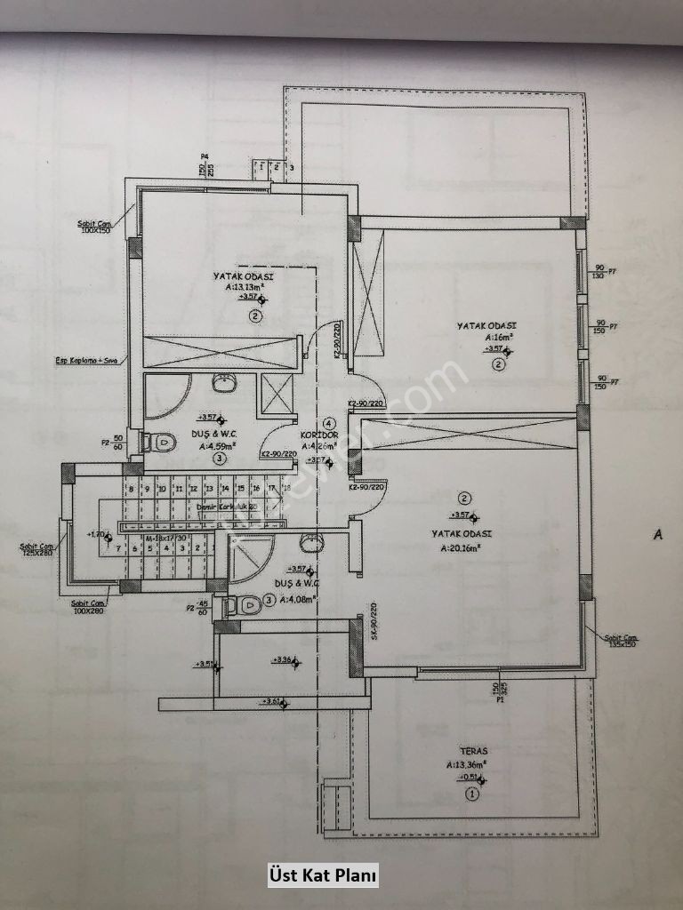 Vom Besitzer Nikosia DUMLUPINAR auch Türkische Kokanli, voll freistehende 3+1 VILLA, MWST und Transformator bezahlt! (+Halbiert) ** 