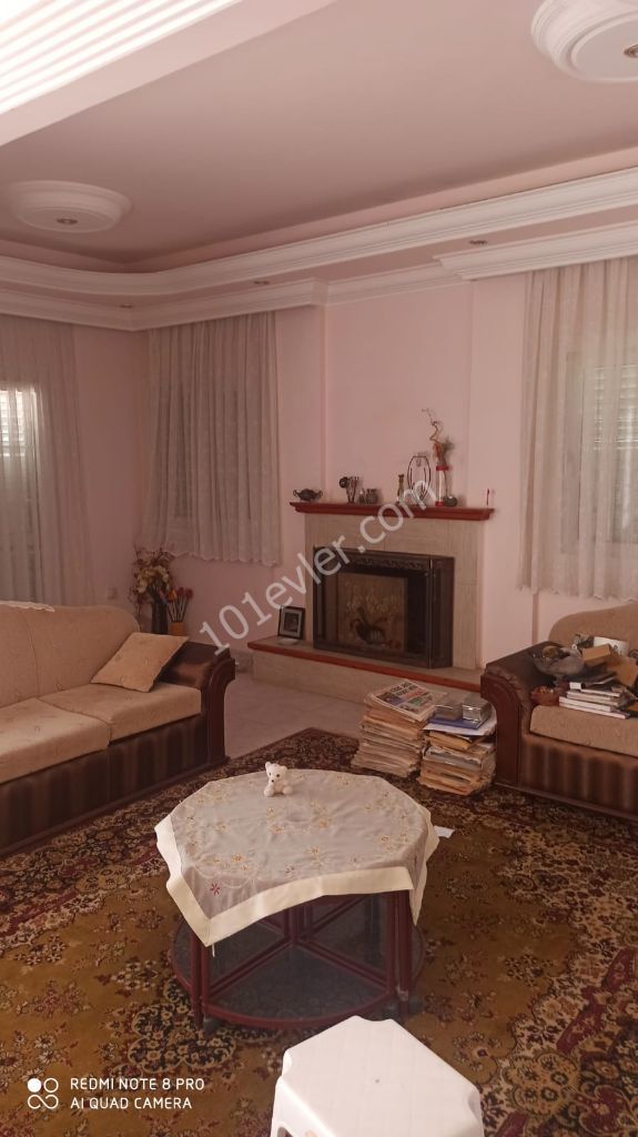 FAMAGUSTA TUZLA REGION 4-BEDROOM VILLA WITH AN INDOOR GARAGE ON THE SITE ** 