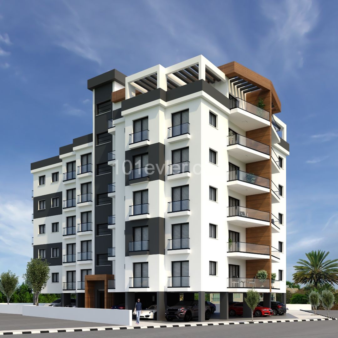 3+1 FLATS UNDER CONSTRUCTION, CLOSE TO THE CITY CENTER OF MAGUSA ** 