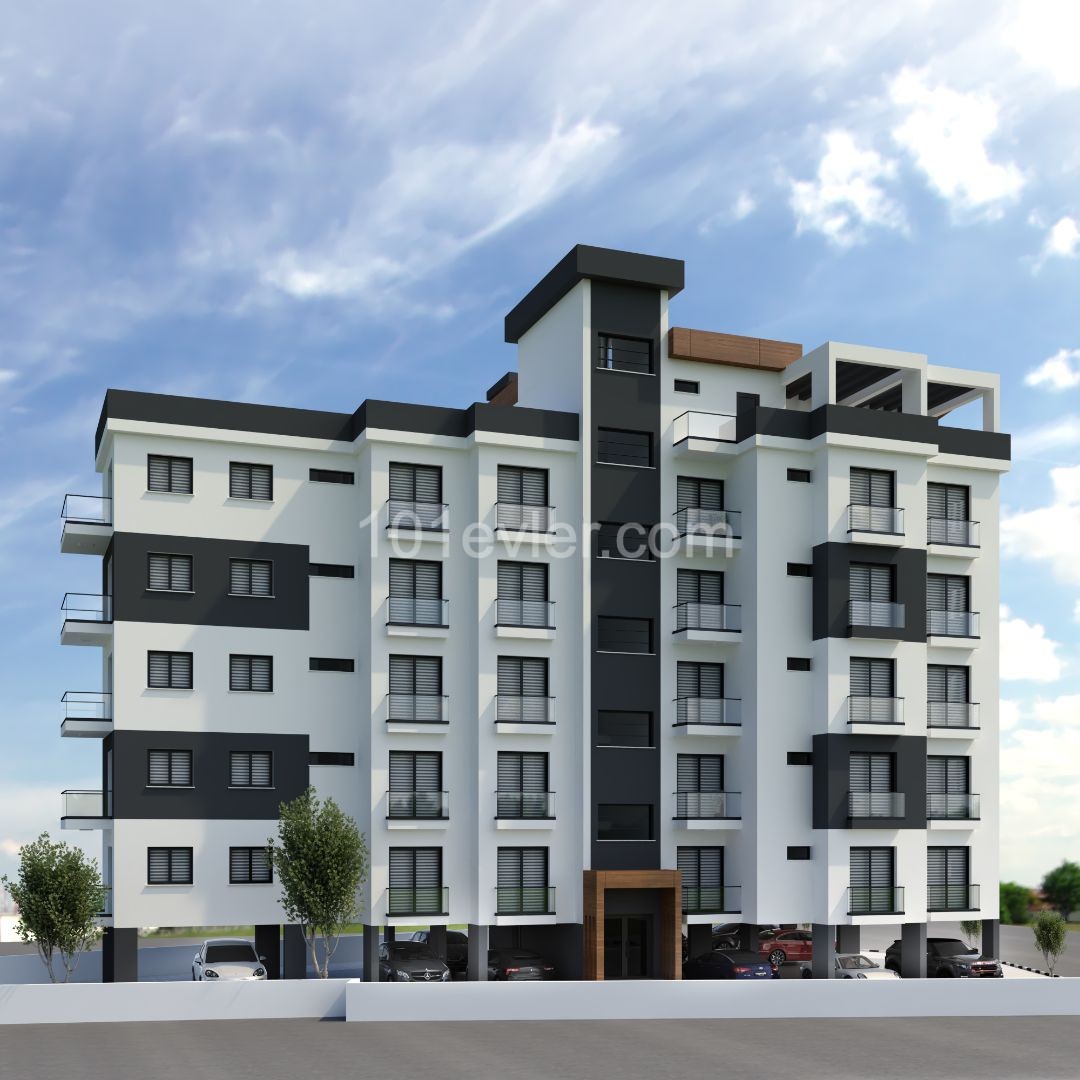 3+1 FLATS UNDER CONSTRUCTION, CLOSE TO THE CITY CENTER OF MAGUSA ** 