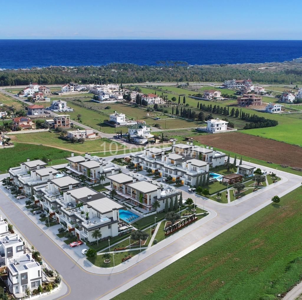 NORTH CYPRUS, THE PEARL OF THE MEDITERRANEAN; 3+1 AND LOFT OPTIONS ARE NOW FOR SALE, INTERNECTED WITH SALAMIS FORESTS, THE MOST FAVORITE RESIDENTIAL AREA IN MAGUSA ** 