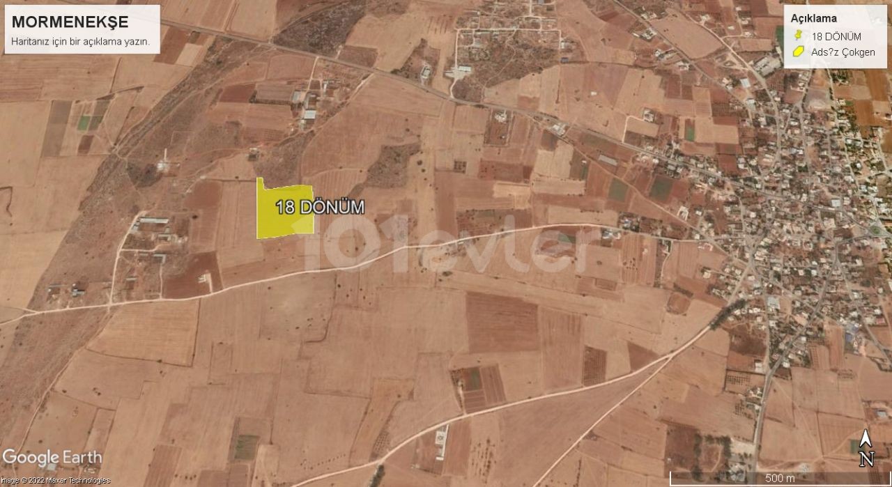 18 ACRES OF AGRICULTURAL LAND IN THE VILLAGE OF MORMENEKSHE ** 