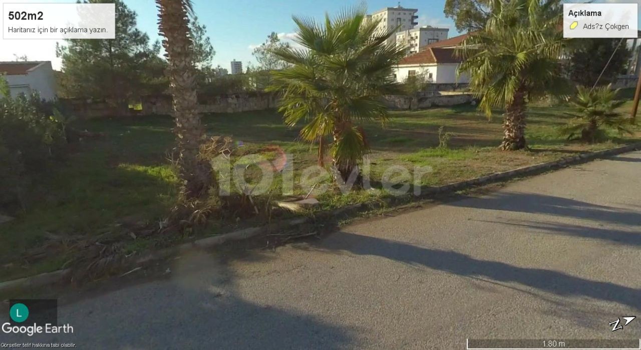 FAMAGUSTA YENIBOGAZIÇI REGION 502m2 2-Decker ZONED LAND ** 