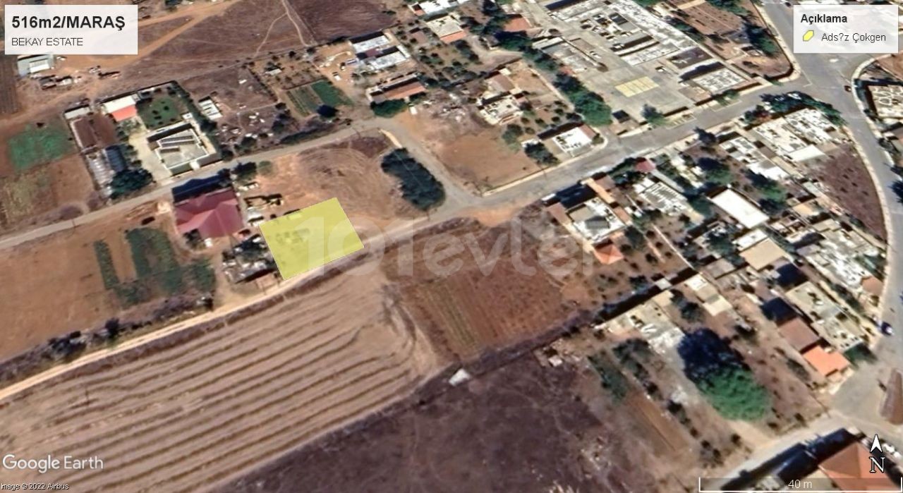 Residential Zoned Plot For Sale in Maraş, Famagusta