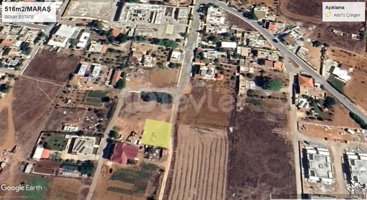 Residential Zoned Plot For Sale in Maraş, Famagusta