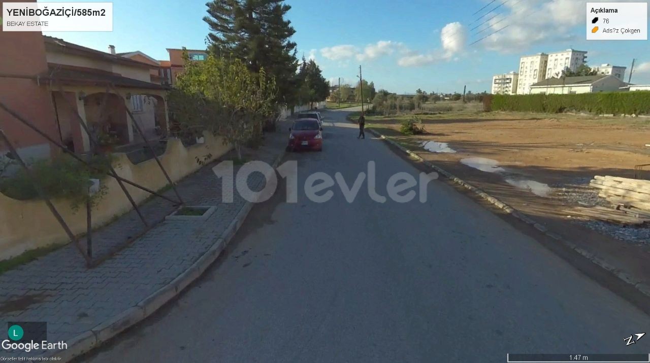 Residential Zoned Plot For Sale in Yeni Boğaziçi, Famagusta