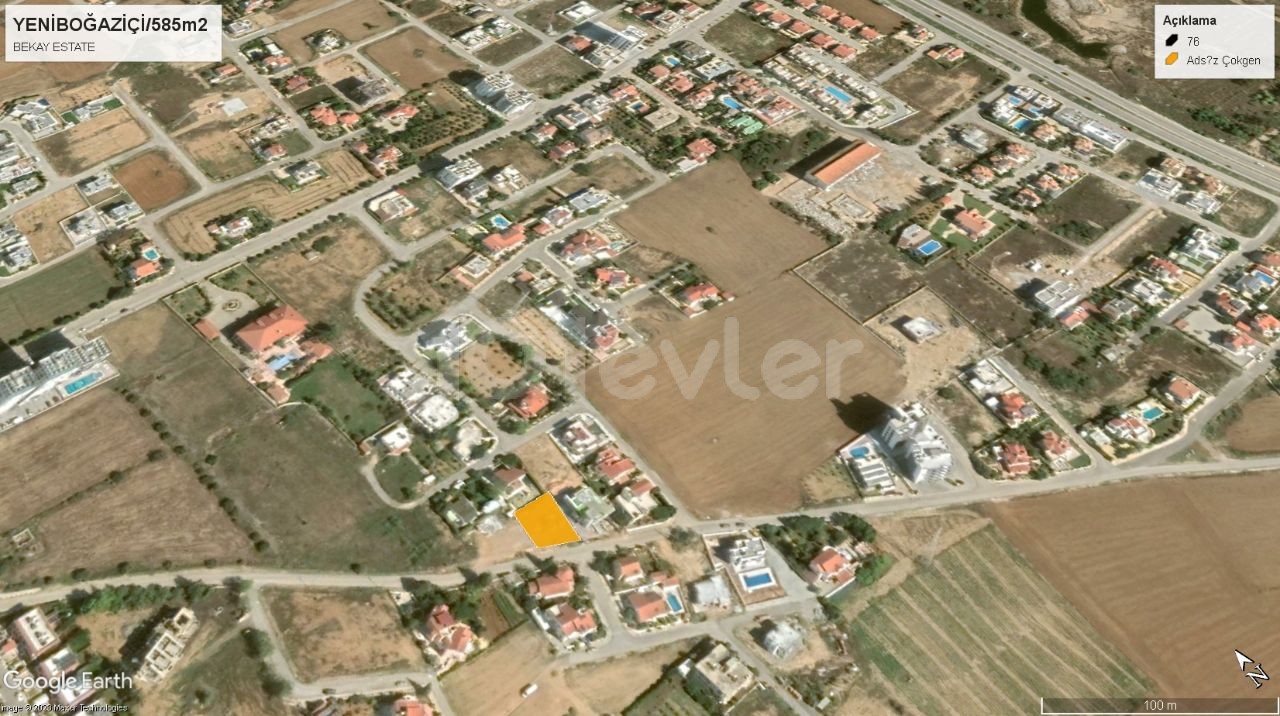 Residential Zoned Plot For Sale in Yeni Boğaziçi, Famagusta