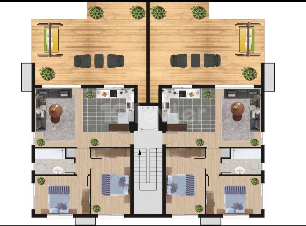 NEW PROJECT !! 1+1 2+1 FLATS FOR SALE WITH 30% PRE-DOWNLOAD, LIMITED NUMBER, FAMAGUSA, CANAKKALE REGION