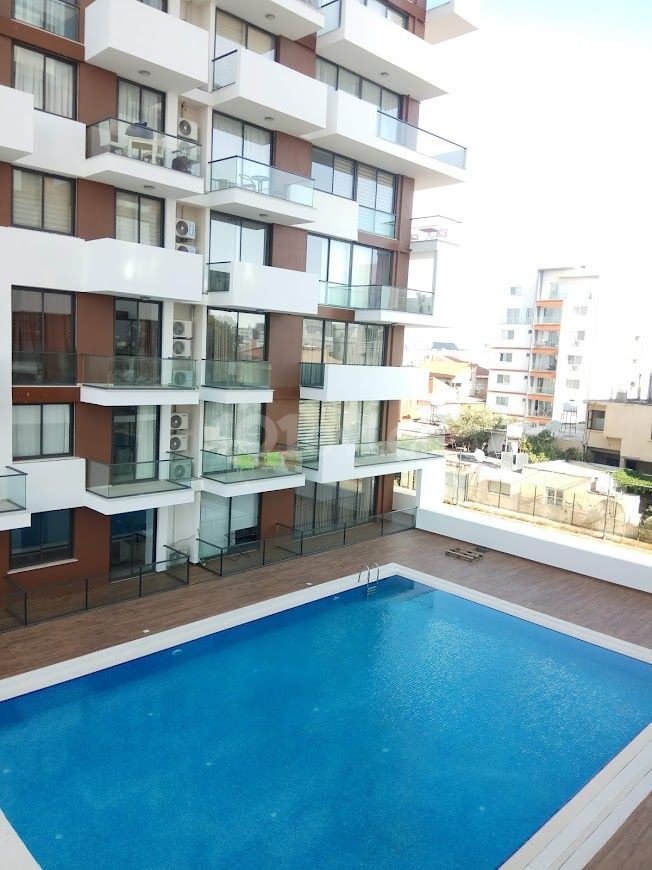 FULLY FURNISHED 1+1 APARTMENT IN UPTOWN RESIDENCE IN FAMAGUSTA 