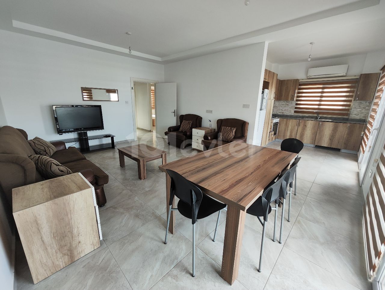 2+1 TERRACE FLOOR APARTMENT NEAR CTYMALL IN CAFUSA 