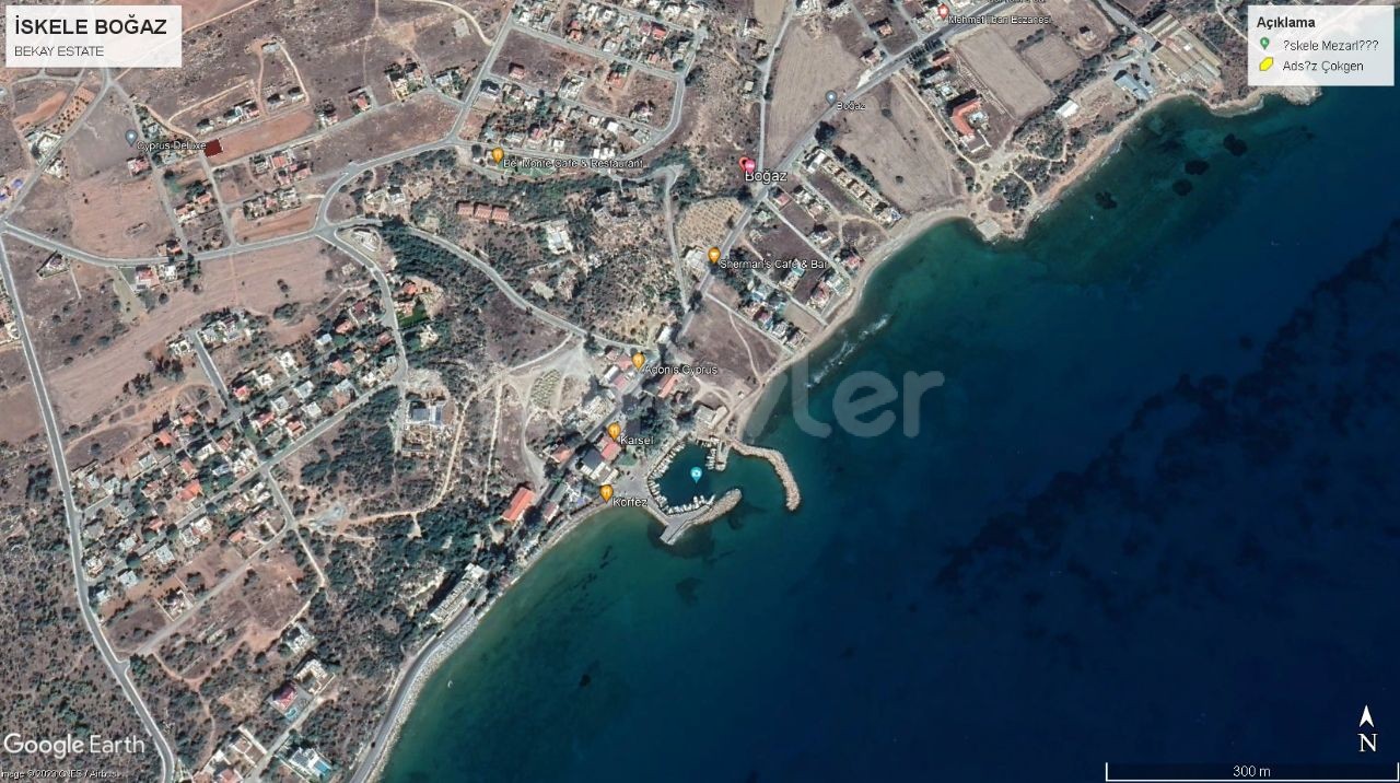 EXCELLENT SEA VIEW PLOTS IN ISKELE BOĞAZTEPEDE 