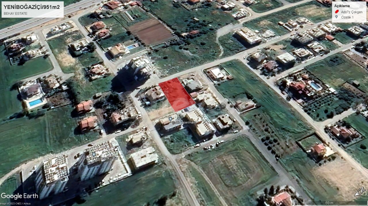 Residential Zoned Plot For Sale in Yeni Boğaziçi, Famagusta