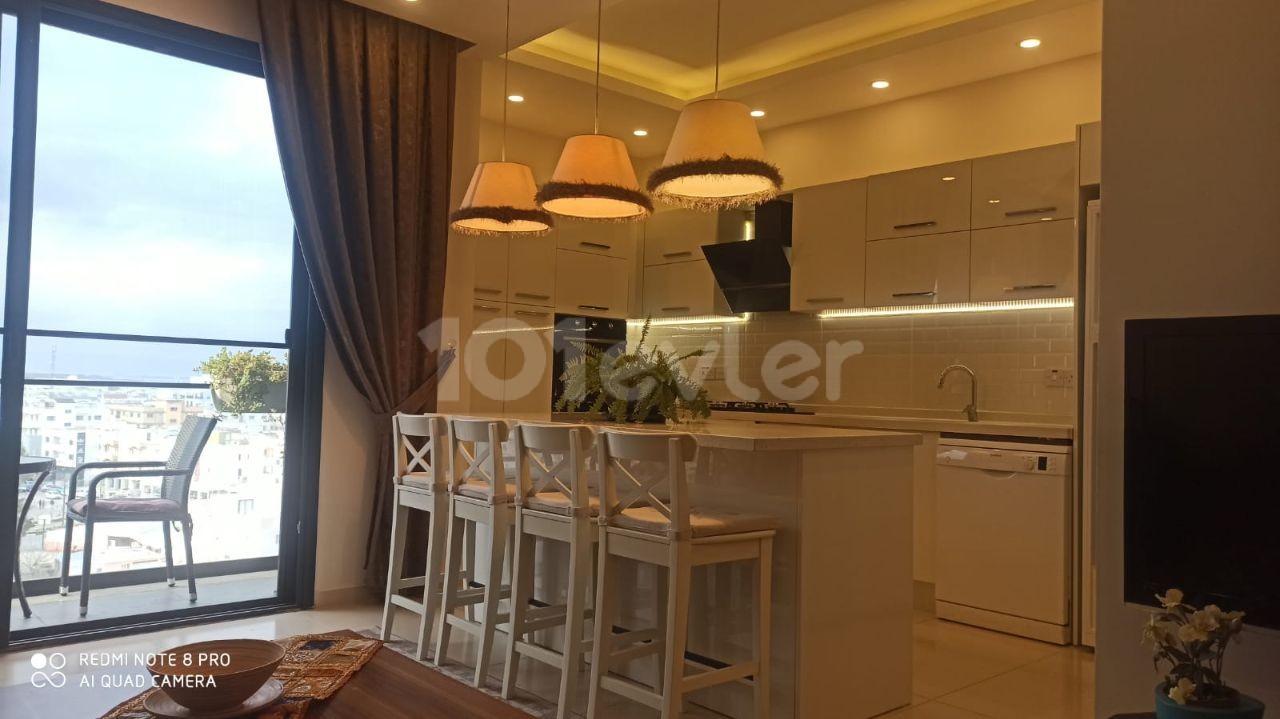 FULLY FURNISHED LUXURY 2+1 FLAT IN CADDEM SITE IN FAMAGUSTA CENTER