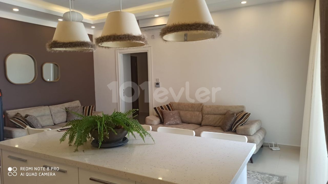 FULLY FURNISHED LUXURY 2+1 FLAT IN CADDEM SITE IN FAMAGUSTA CENTER