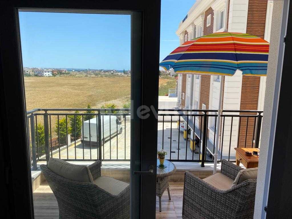 2+1 APARTMENT WITH LUXURY FULL KITCHEN OVERLOOKING THE SEA AT LONG BEACH ** 