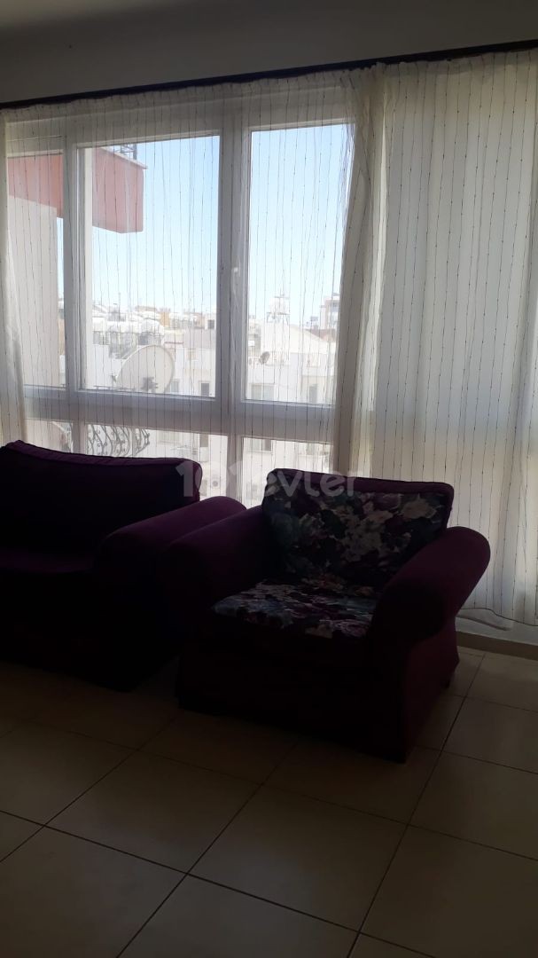 3 + 1 family apartment for sale in Famagusta Karakol neighborhood