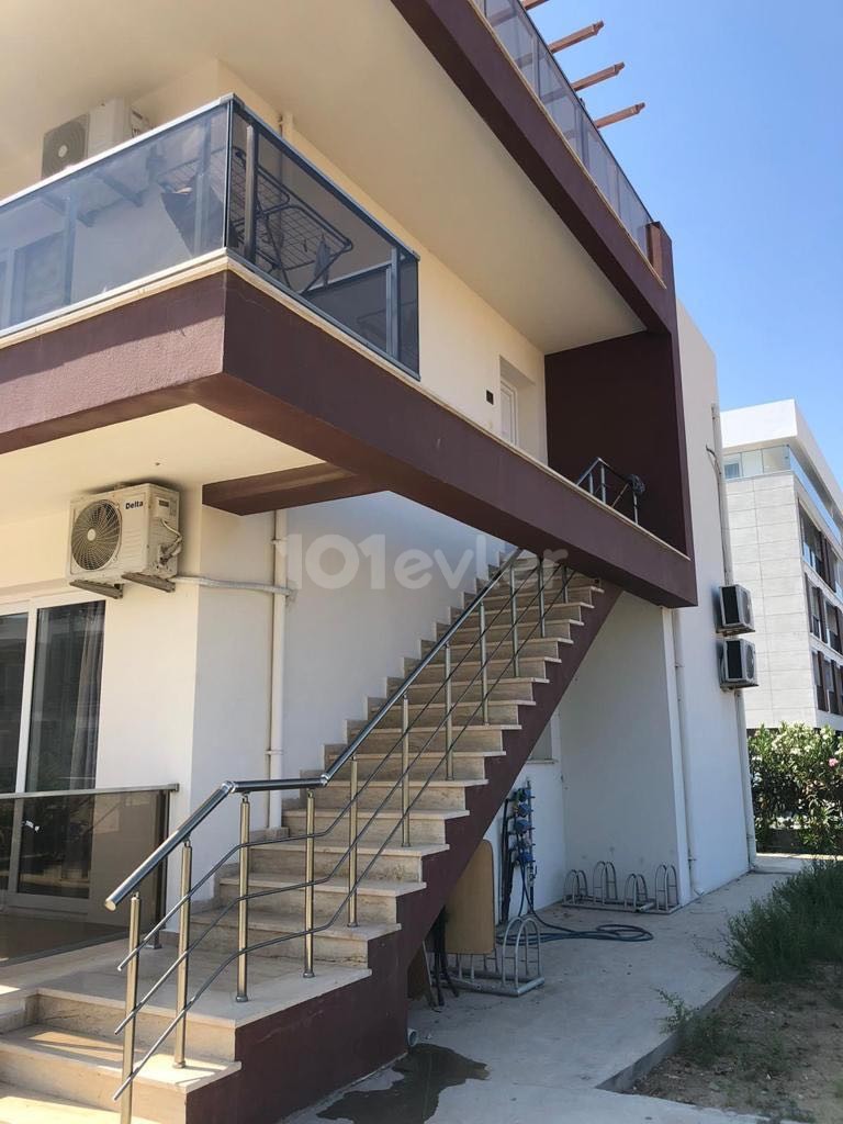 İskele Long Beach te 1+1, 6 alık peşin ödemeli kiralık daire