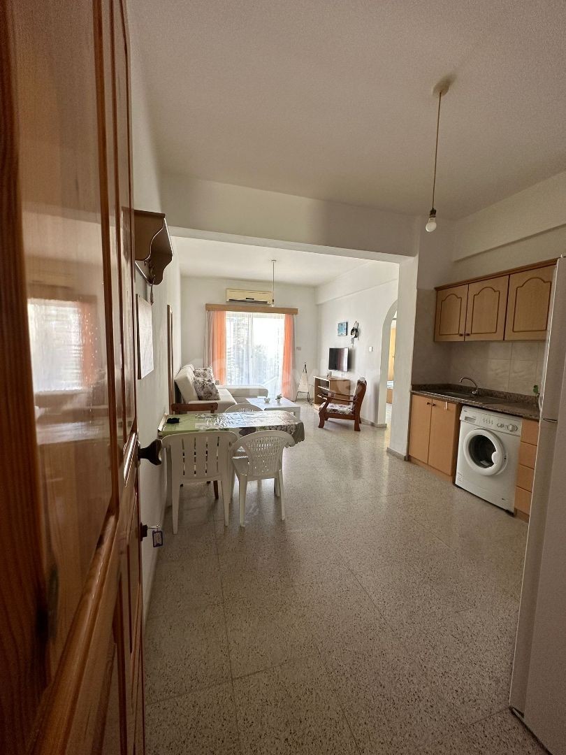 Furnished 2+1 flat for rent in Famagusta Sakarya neighborhood, within walking distance of EMU and Ada Kent University