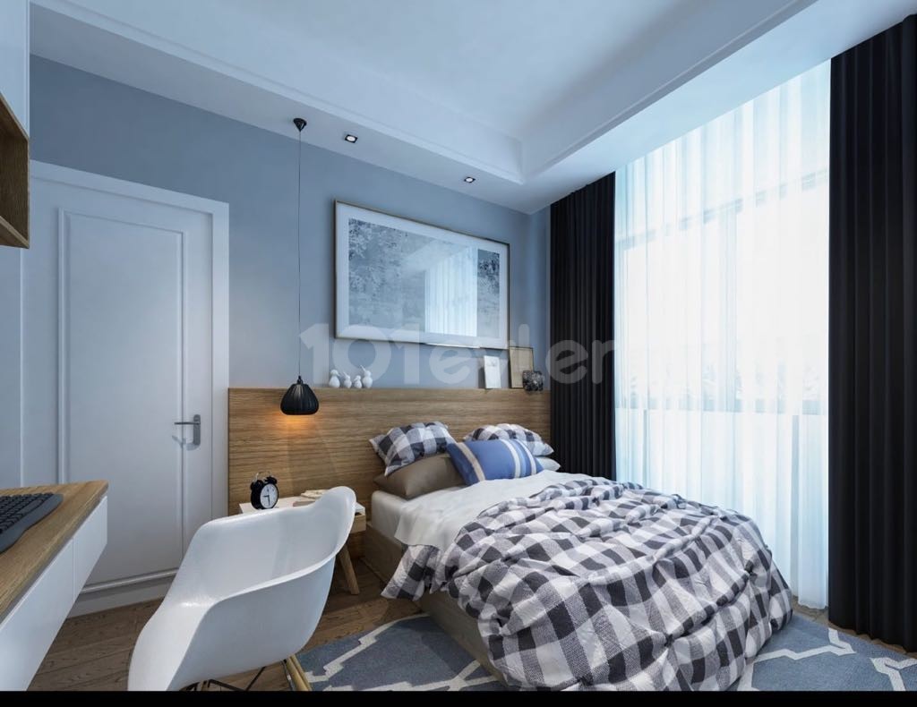 آپارتمان جدید 2+1 برای فروش در منطقه G.Mağusa Yeniboğaziçi