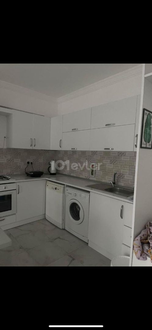 Furnished, 2+1 flat for rent in Famagusta Çanakkale neighborhood