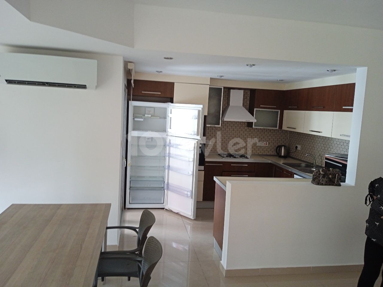 3+1 furnished flat for rent in Famagusta Alasya Park