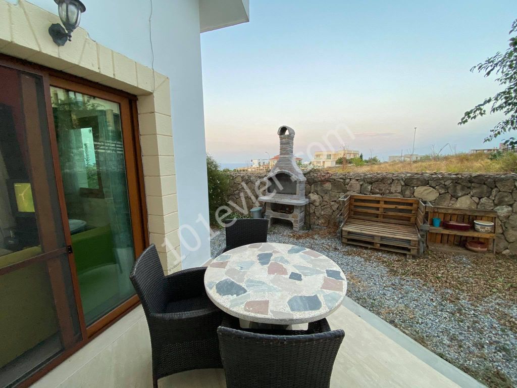 Peaceful "Ful furniture semi detached" villa w/Pool & 2 Bedr & 1 1/2 Bathr WhatsApp +90 533 8344483 