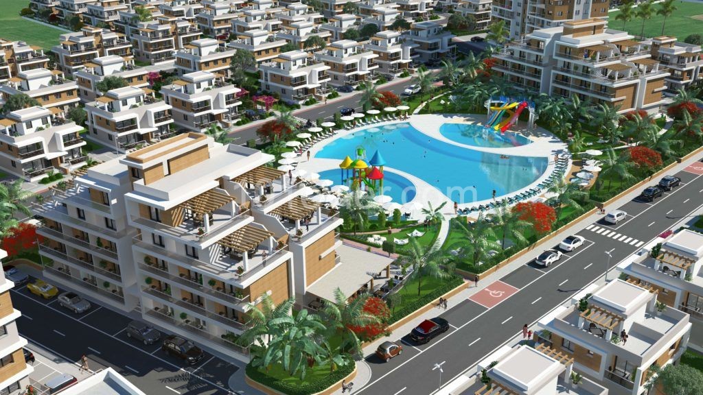 Royal Sun Elite Ruby 2 Yatak Odası Yarı Müstakil Villa ** 