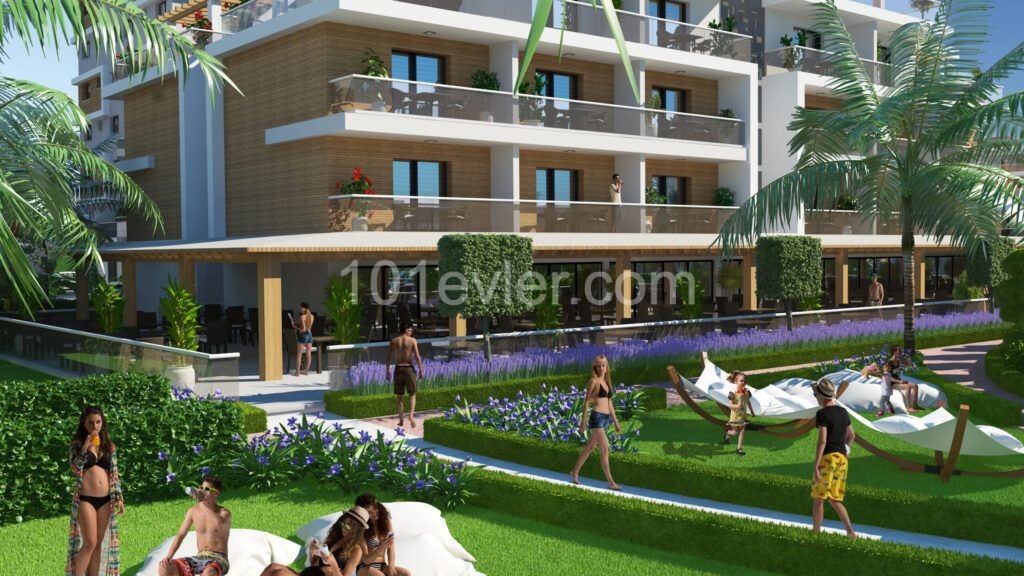 Royal Sun Elite Ruby 2 Yatak Odası Yarı Müstakil Villa ** 