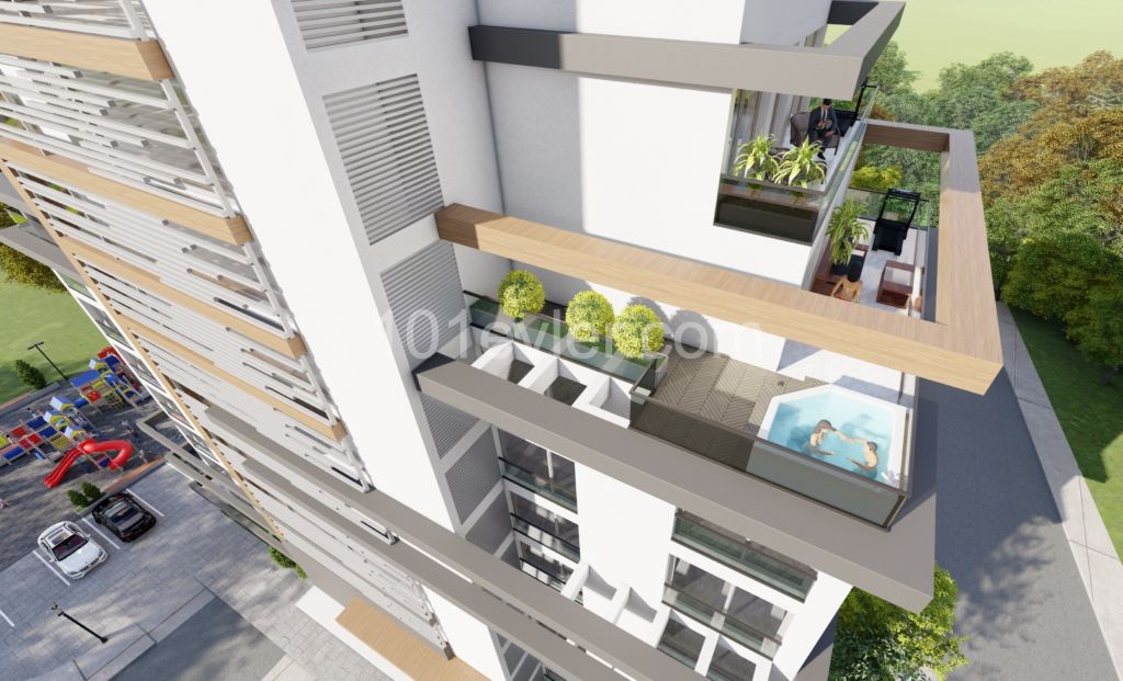 La Familia 2 ve 3 Yatak Odalı Penthouse Apartments ** 