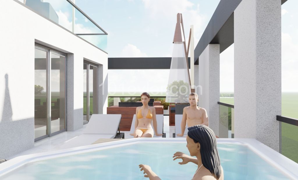 La Familia 2 ve 3 Yatak Odalı Penthouse Apartments ** 