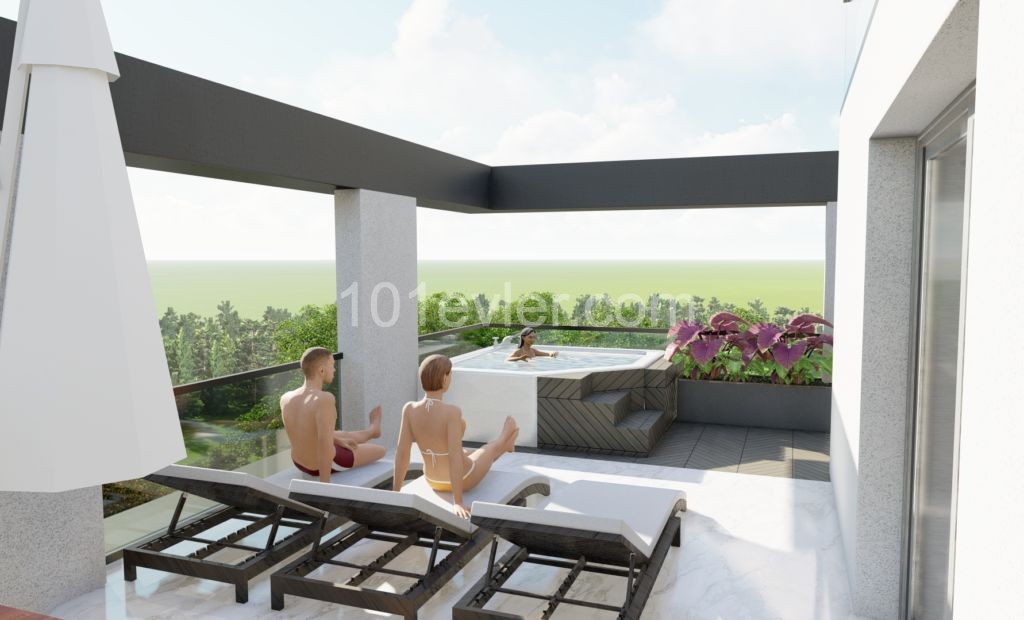 La Familia 2 ve 3 Yatak Odalı Penthouse Apartments ** 