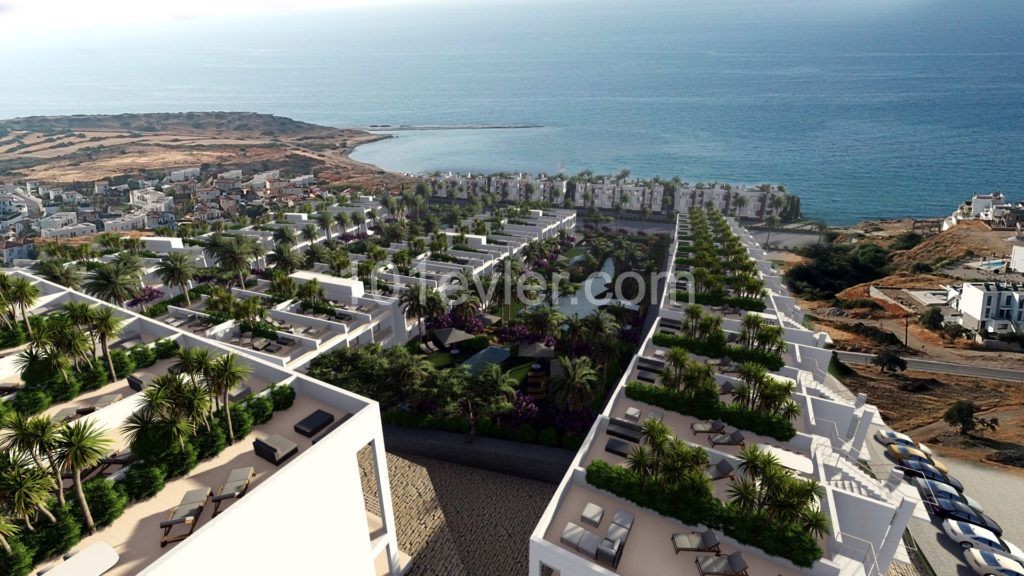 Bahamalar Evleri Tip A 2 Yatak Odalı Penthouse Daireler ** 