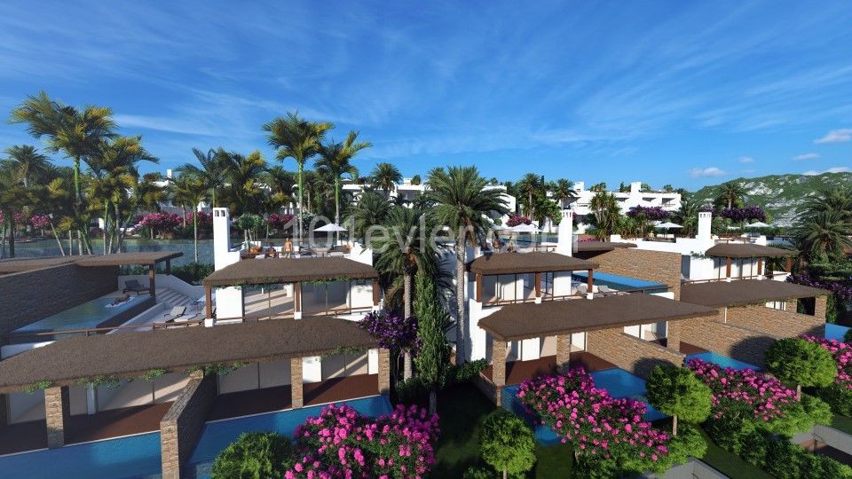 Bahamalar Evleri B Tipi 3 Yatak Odalı Penthouse Daireler ** 