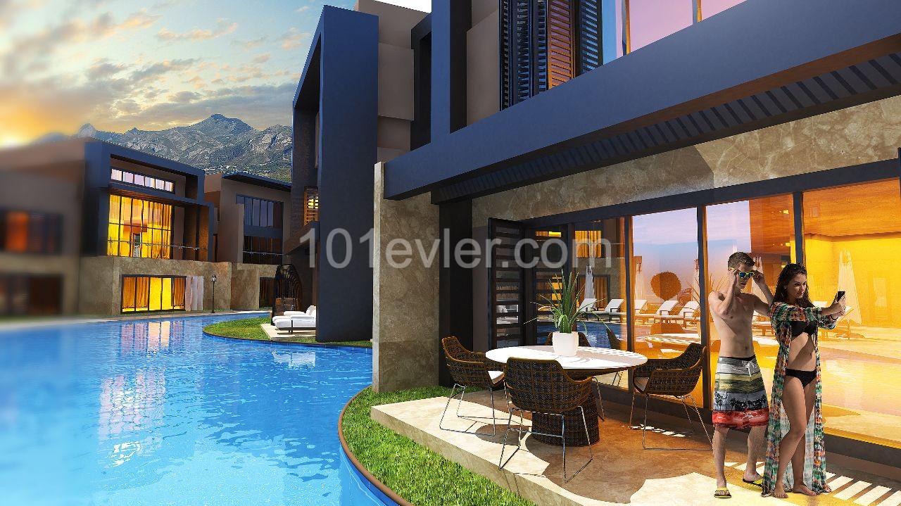 2 Bedroom Apartment in Kyrenia minutes walk to the Mediterranean Sea