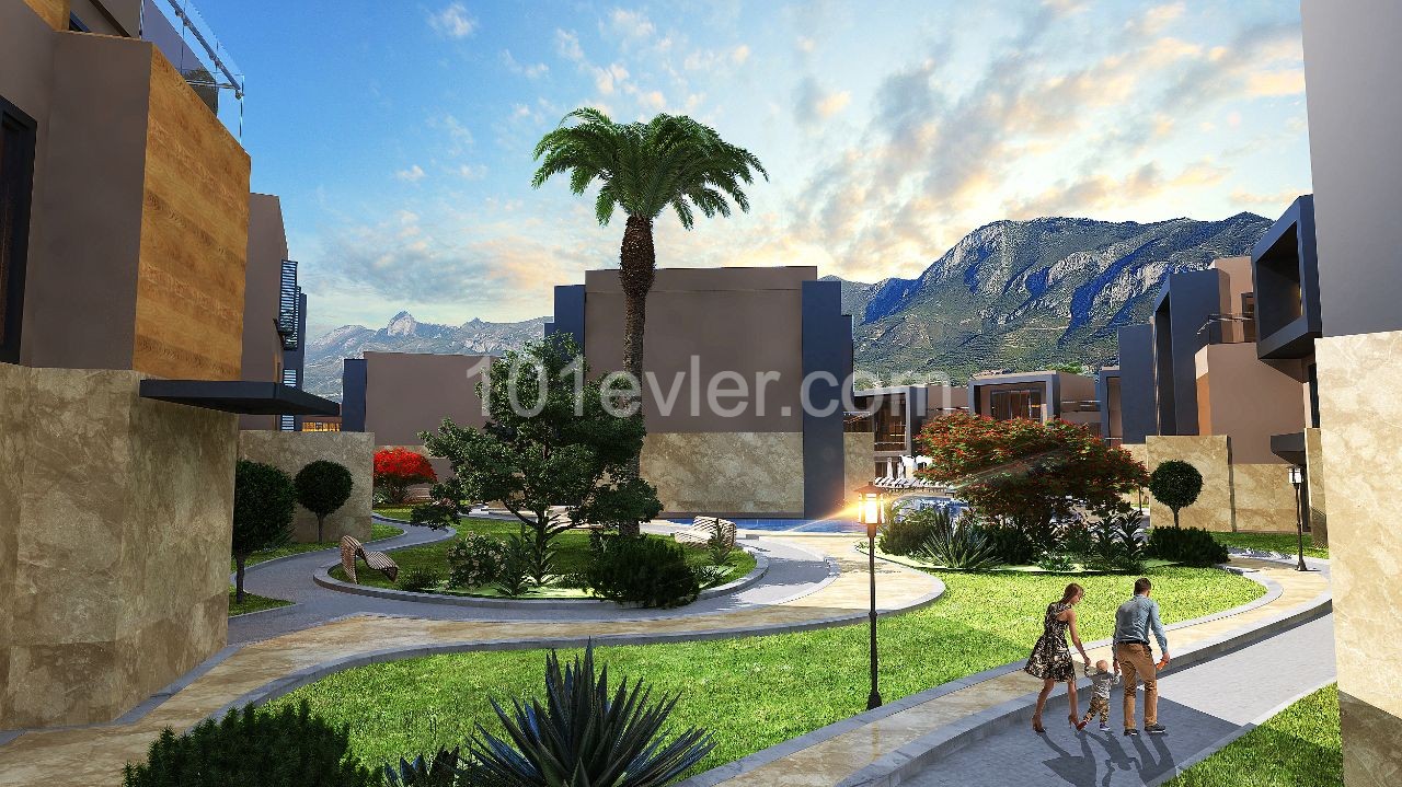 3-Zimmer-Loft-Wohnung nur wenige Minuten zu Fuß vom Mittelmeer in Kyrenia ** ** 