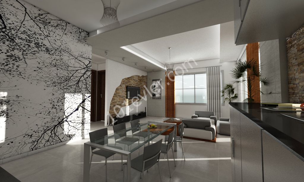 2+1 luxury apartments in the center of Nicosia ** 