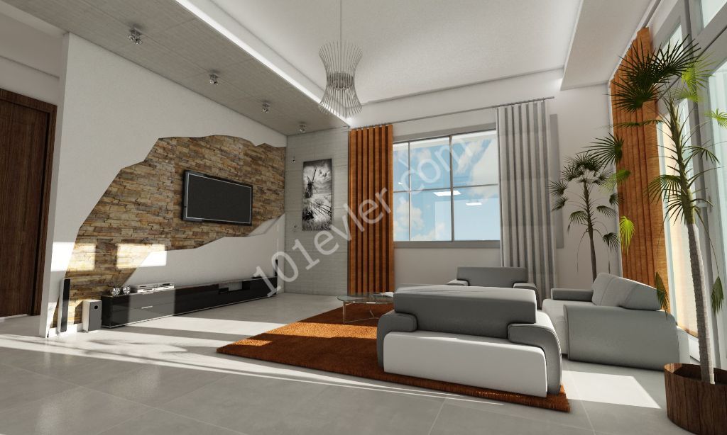 2+1 luxury apartments in the center of Nicosia ** 