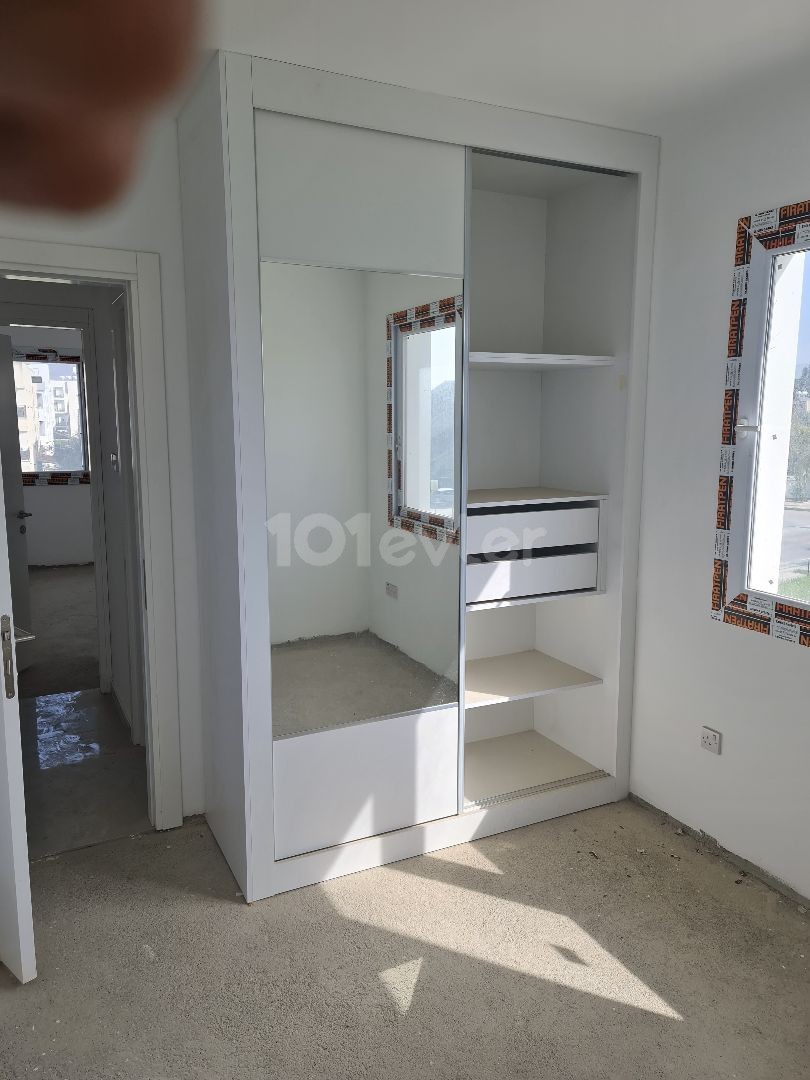 2+1 new new zero apartment with Turkish roots for sale in a great location in Gönyeli, close to markets and pharmacies and main street. 