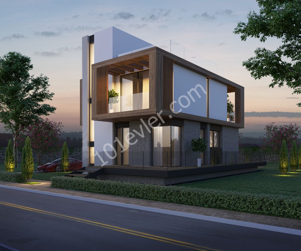 FOR SALE IN OZANKOY 2+1-3+1 LUXURY VILLAS AT SPECIAL PRICES FOR LAUNCH ** 